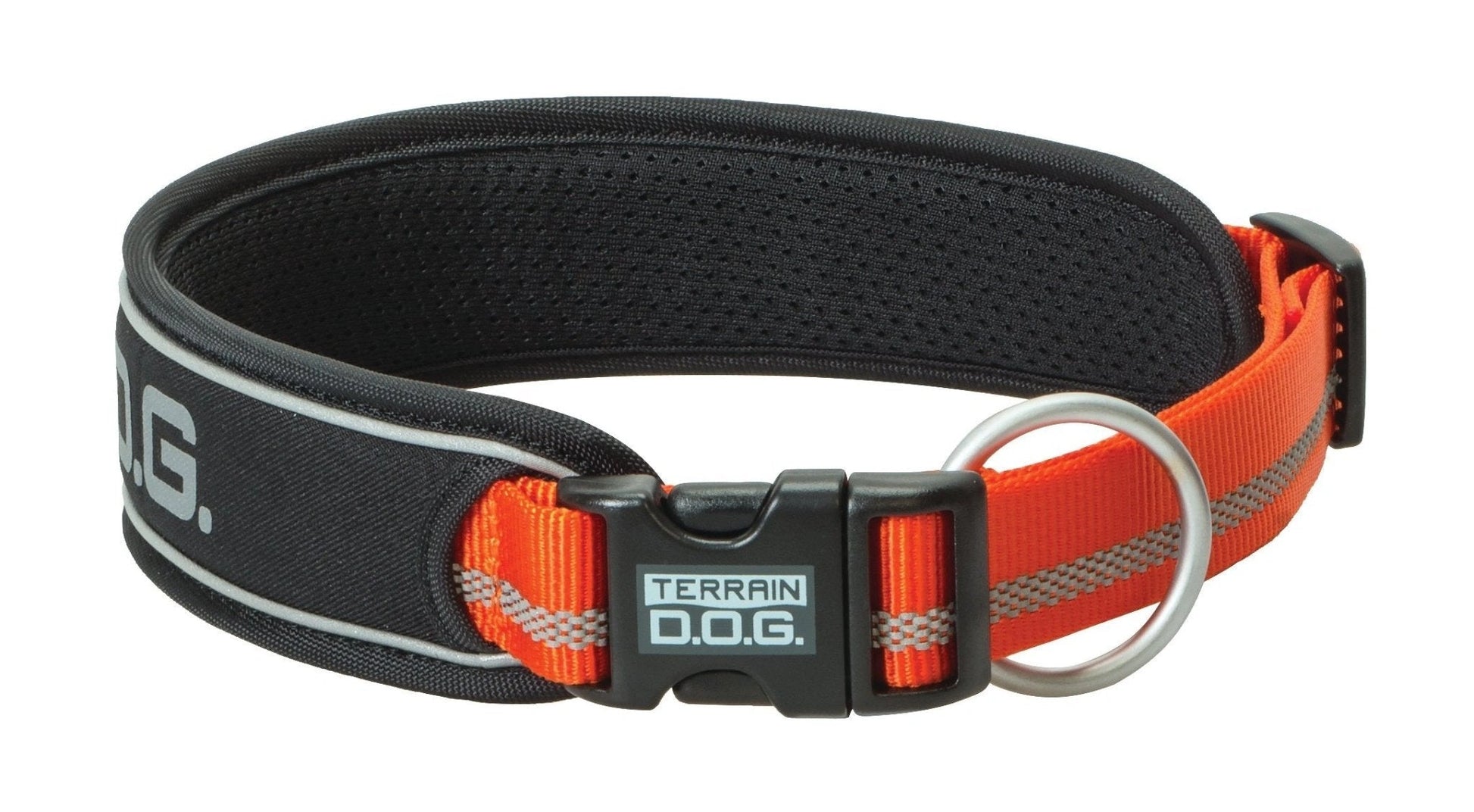 Weaver Leather Terrain Padded Reflective Snap - n - Go Adjustable Collar (Sell out) - Hooves and Paws