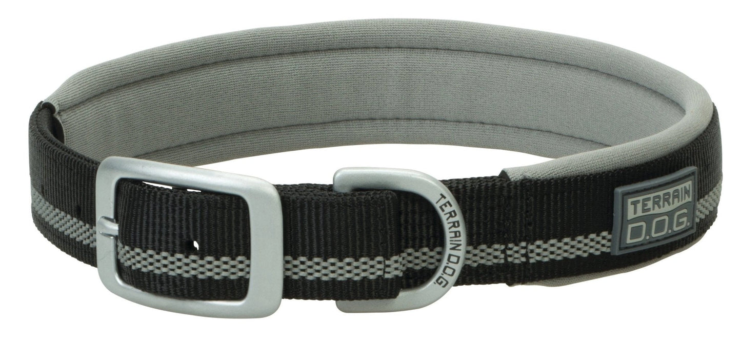 Weaver Leather Reflective Neoprene Lined Dog Collar (Sell out) - Hooves and Paws