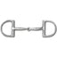 Myler Dee Without Hooks With Stainless Steel Snaffle 4 1/2 Inch Mouth Copper Inlay Stainless Steel Pony Dee Mb 09 - Hooves and Paws