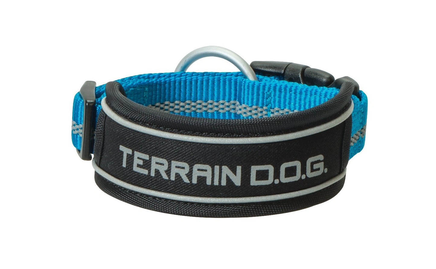 Weaver Leather Terrain Padded Reflective Snap - n - Go Adjustable Collar (Sell out) - Hooves and Paws