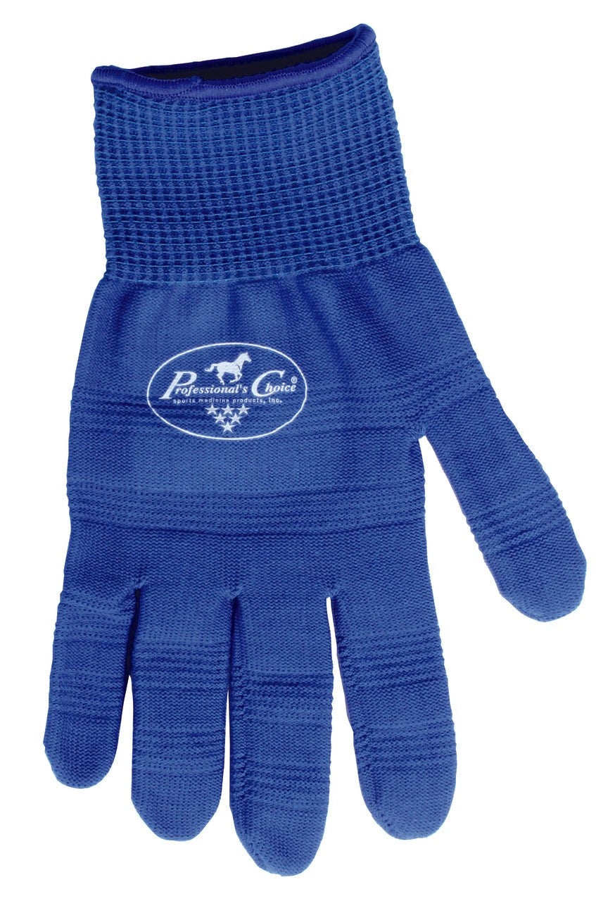 Professional's Choice Horse Equine Royal Blue Roping Gloves - Hooves and Paws