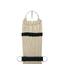 Weaver Equine Rayon 17 Strand Horse Cinch, Anti - Slip Saddle Cinch Girth with Flat Buckle, Western Horse Riding Supplies, ‎Tan/Black - Hooves and Paws