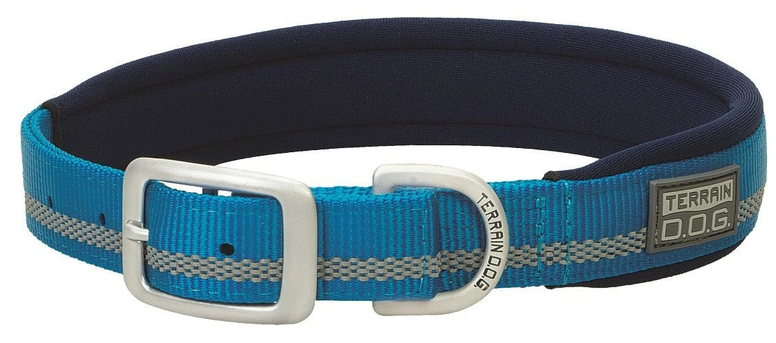 Weaver Terrain D.O.G. Durable Pet Outdoor Gear Reflective Neoprene Lined Collars - Hooves and Paws