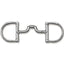 Myler Dee With Hooks With Stainless Steel Low Ported Barrel Narrow Snaffle 5 Inch Mouth Copper Inlay Stainless Steel Wh - 2 Mb 43lp - Hooves and Paws