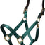 ARMA Shires Nylon Halter with Breakaway Leather Head Strap 90027 - Hooves and Paws