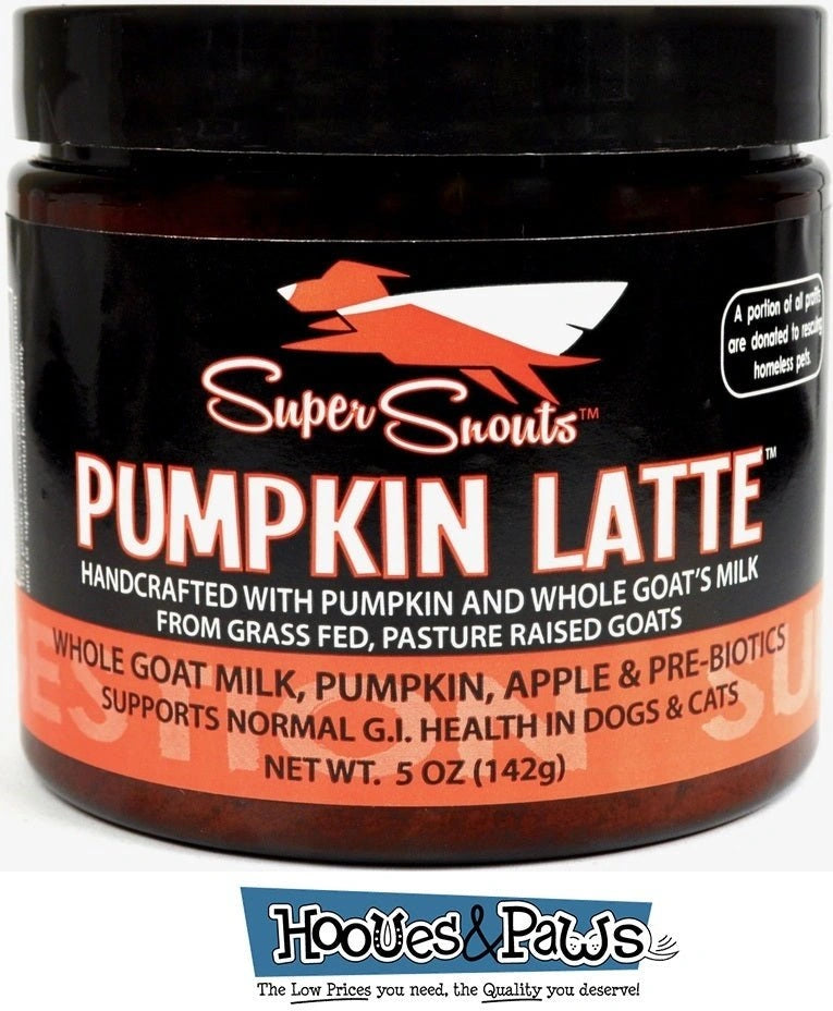 Diggin Your Dog Super Snouts Pumpkin Latte Digestive Health w/ Pre - biotic 5oz 3 Pack - Hooves and Paws