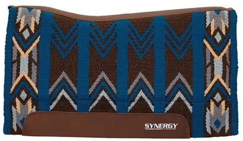Weaver Leather Synergyâ„¢ Contoured Performance Saddle Pad 1" Thick 33" L x 38" W - Hooves and Paws