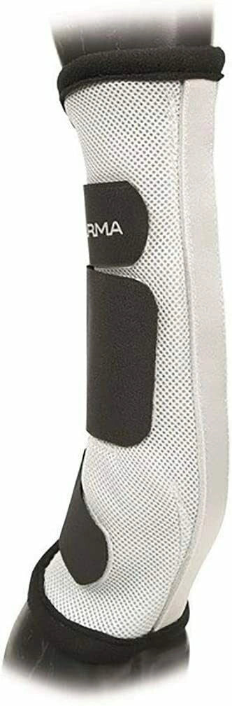 Shires Equestrian Equine Horse Airflow Turnout Socks Fly Boots Black Teal or White Pack of 4 - Hooves and Paws