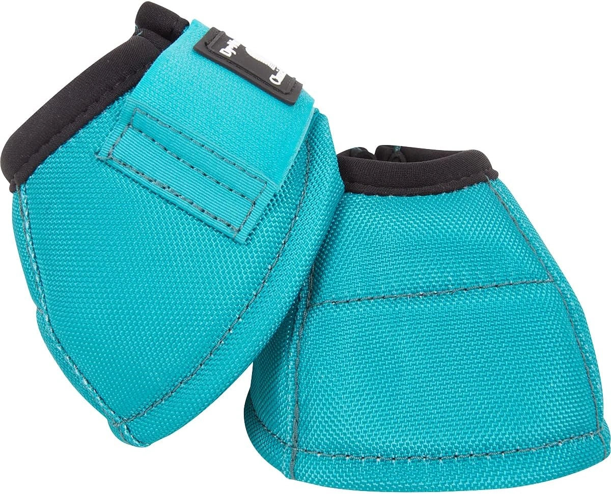 Classic Equine Dyno No-Turn Bell Boots - 2520 Denier DynoHyde Hoof Protection - Fun Colors and Patterns