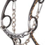 Classic Equine Sherry Cervi Signature Diamond Chain Gag Bit - Long Shank Barrel Racing Horse Bit