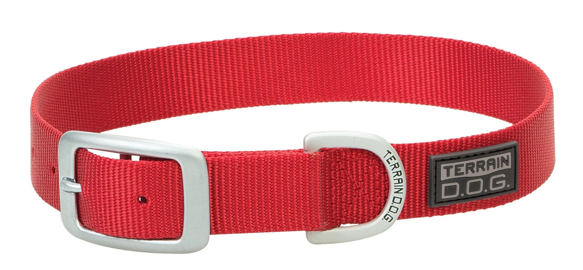 Weaver Leather Nylon Single - Ply Dog Collar - Hooves and Paws