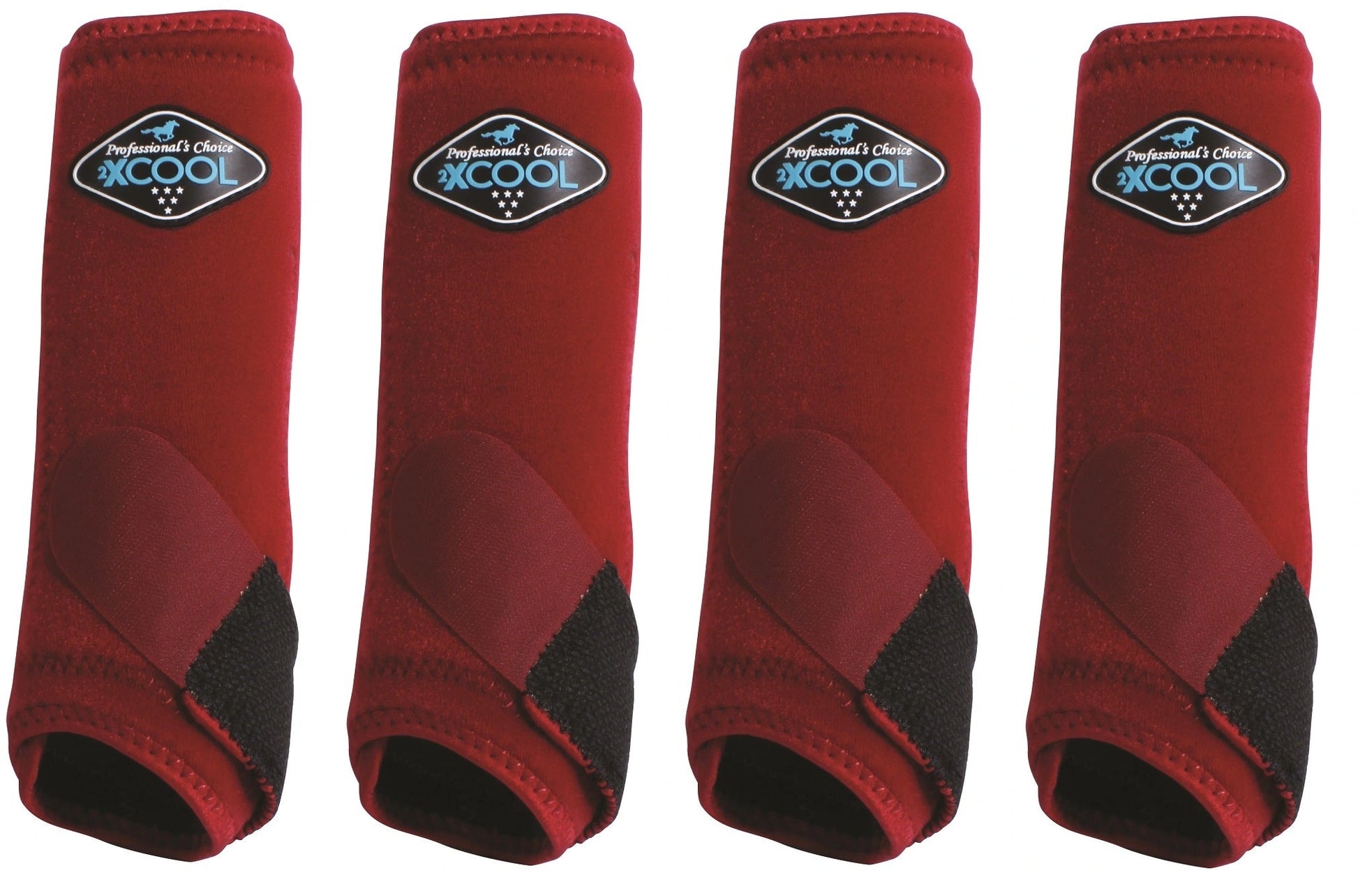 Professional's Choice Sports Medicine 2XCOOL Pattern Horse Equine Boots 4 - Pack - Hooves and Paws