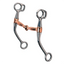 Weaver Leather Bit, Stainless Steel 5'' Tom Thumb, 6 1/2'' Cheek - Hooves and Paws