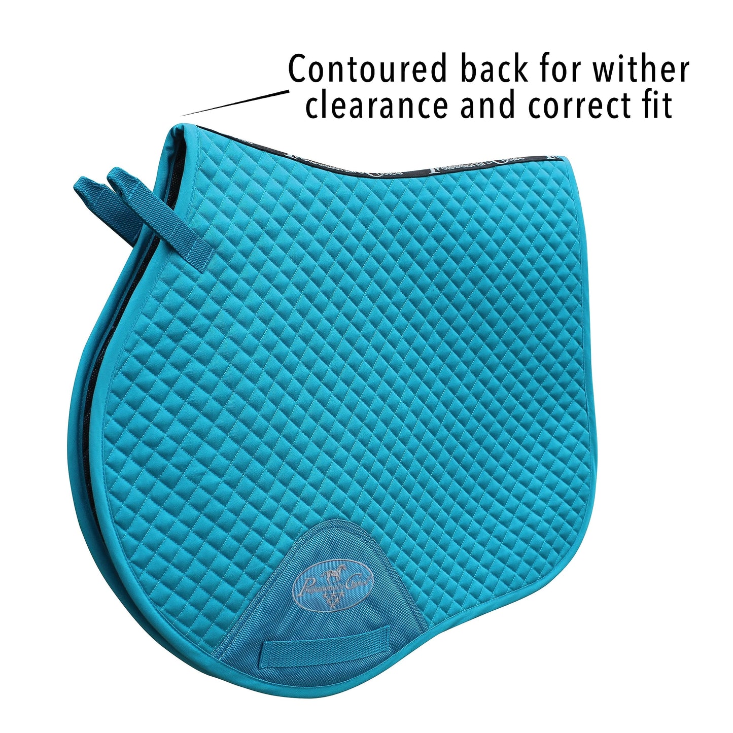 Professional's Choice Jump Pad with VenTECH Lining - Contoured Breathable Moisture-Wicking Saddle Pad