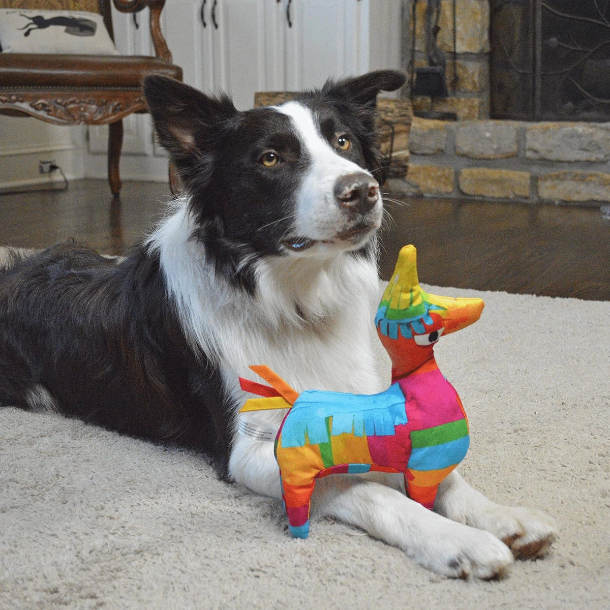 Doggijuana Refillable Premium Organic USA Catnip Dog Toy Naturally Calming - Hooves and Paws