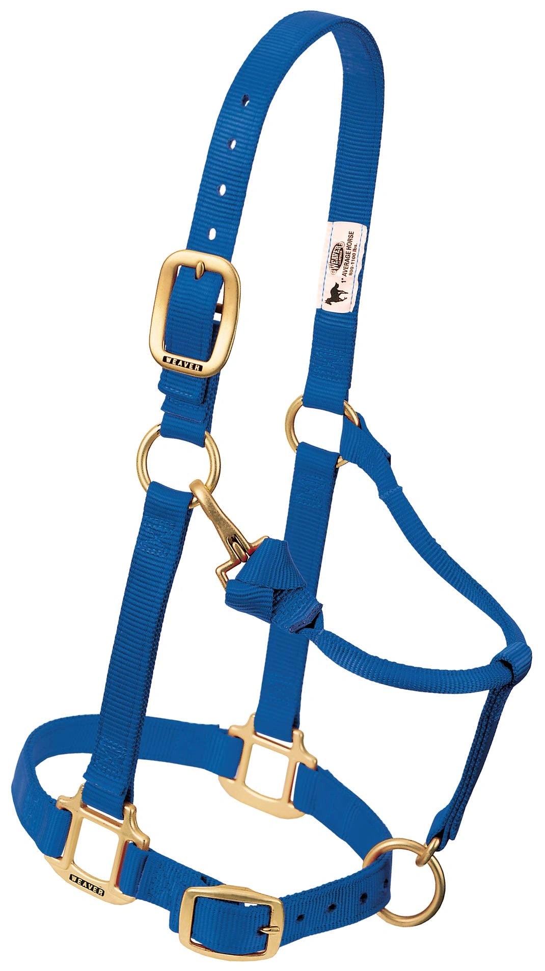 Weaver Leather Horse Halter: Adjustable Nylon for Comfort & Durability