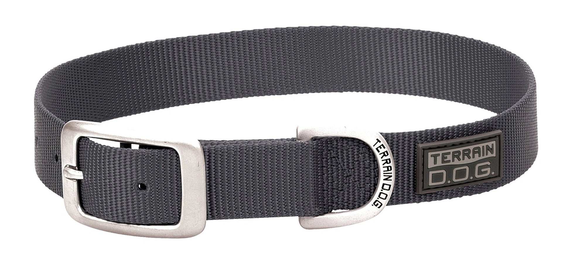 Weaver Leather Nylon Single - Ply Dog Collar - Hooves and Paws