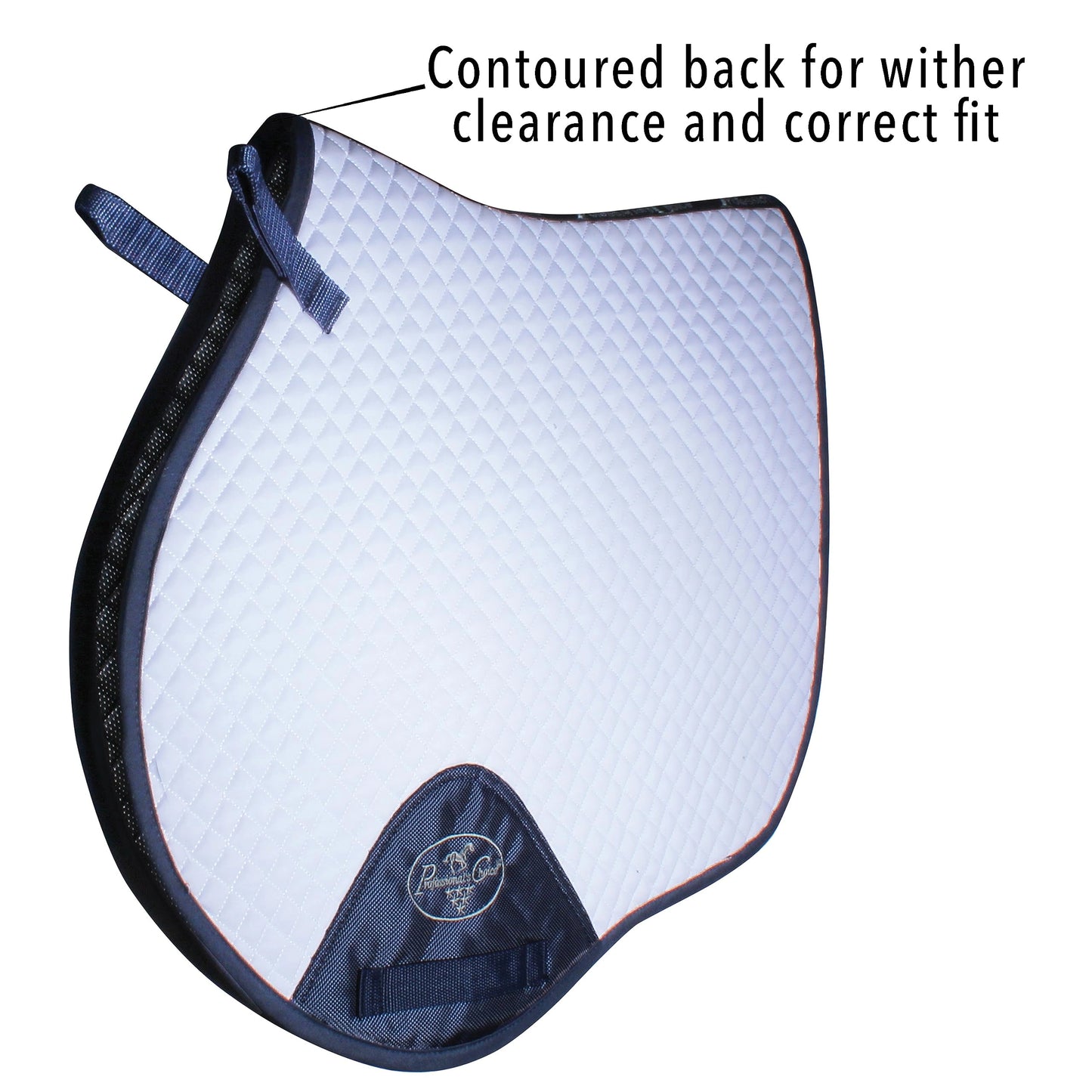 Professional's Choice Jump Pad with VenTECH Lining - Contoured Breathable Moisture-Wicking Saddle Pad