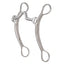 Classic Equine Shoulder Holder Bit Low Port - Barrel Racing Shoulder Control - 5" Mouth