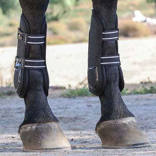 Professionals Choice Pro Performance Horse Boots - Breathable TPU Mesh & Air Cushion - Non-Water Retaining - Horse Size