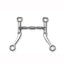 Myler Flat Shank With Sweet Iron Comfort Snaffle Wide Barrel 4 3/4 Inch Mouth Copper Inlay Mb 02 - Hooves and Paws