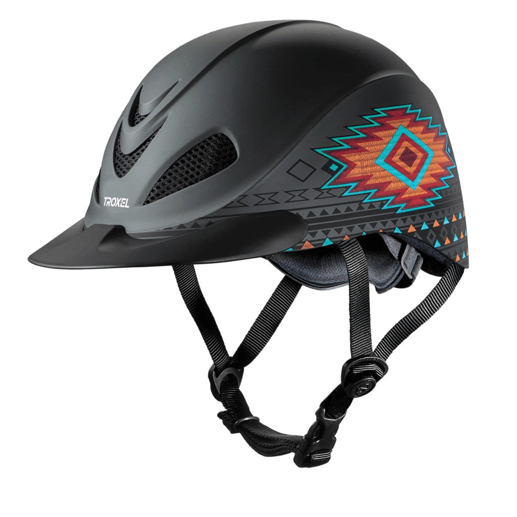 Troxel Low Profile Western Safety Riding Helmet Rebel - Hooves and Paws