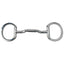 Myler Eggbutt Snaffle Without Hooks With 14mm Forward Tilted Port 6 Inch Mouth W/O Hooks Mb 36 - 14mm - Hooves and Paws