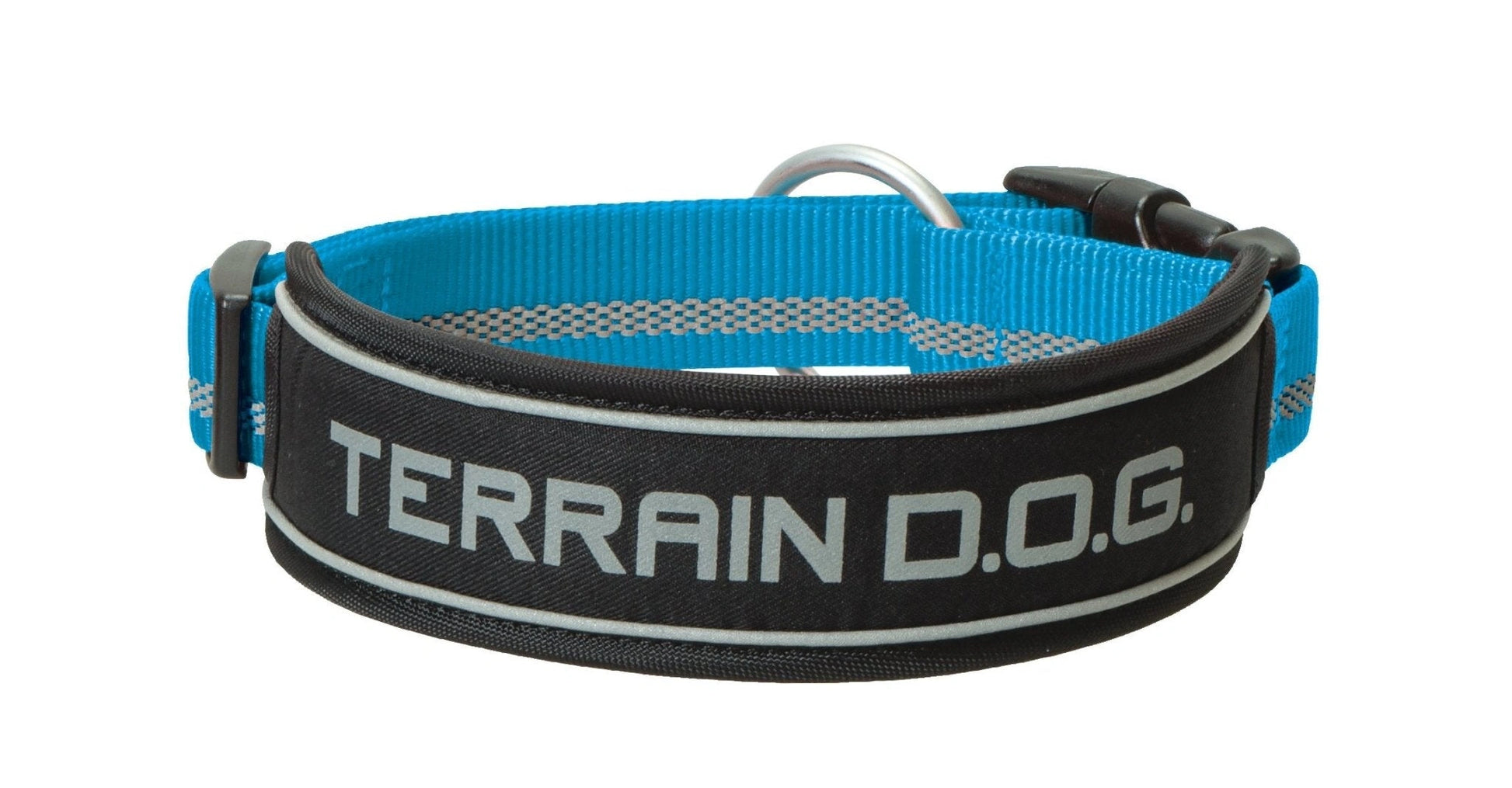 Weaver Leather Terrain Padded Reflective Snap - n - Go Adjustable Collar (Sell out) - Hooves and Paws