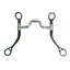 Myler MBB Black Steel Flat Shank with Narrow Medium Ported Barrel MB 43MP 89 - 64455 - Hooves and Paws