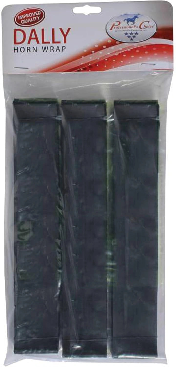 Professional's Choice Dally Black Horn Wrap - Hooves and Paws
