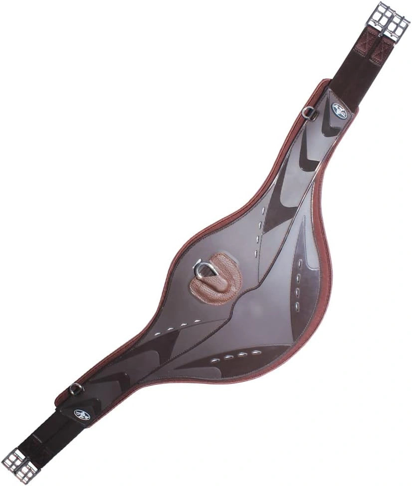 Professional's Choice Contoured VenTECH Jump Girth with Belly Guard CBJG - Hooves and Paws