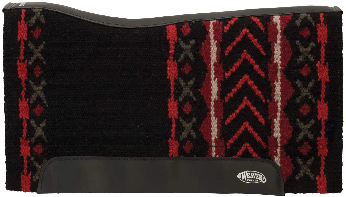 Weaver Leather Synergyâ„¢ Contoured Performance Saddle Pad 1" Thick 33" L x 38" W - Hooves and Paws