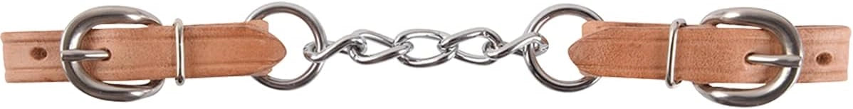 Martin 5-Link Harness Leather Curb Strap