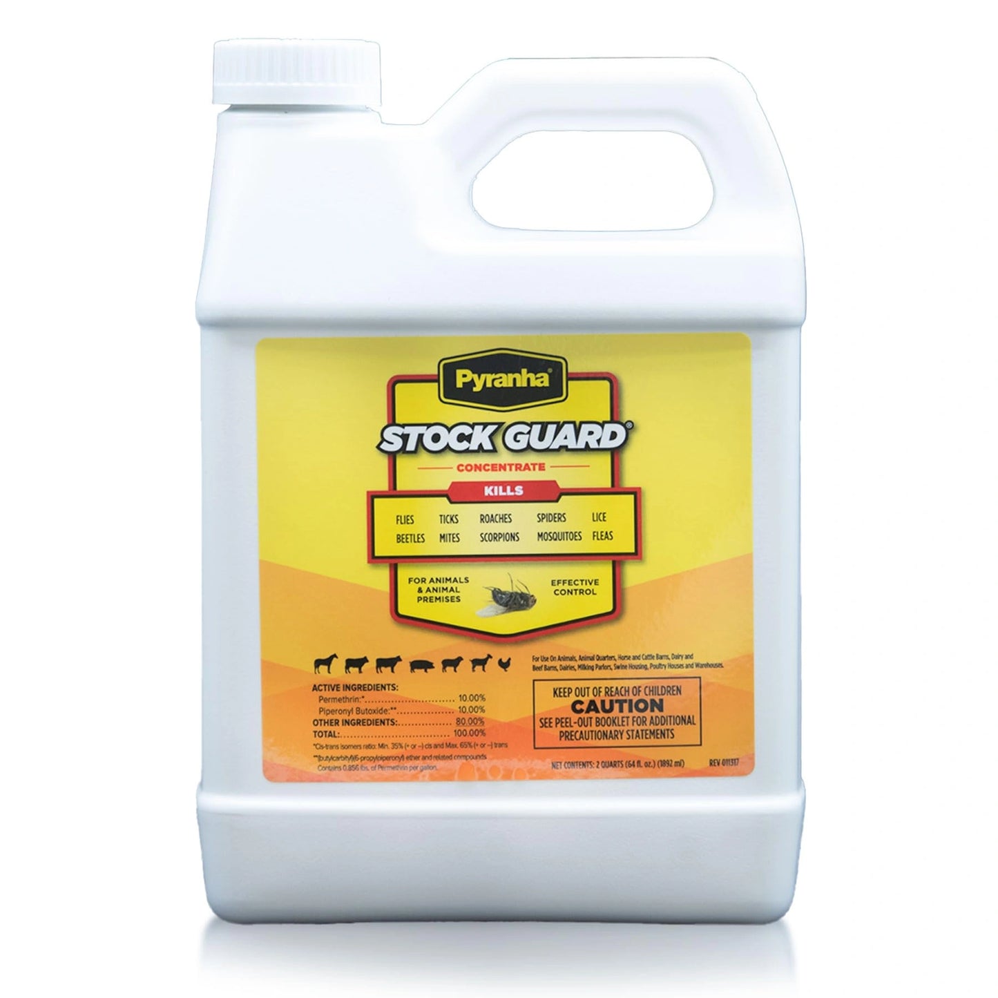 Pyranha Stock Guard 10% Permethrin Concentrate - 64 oz