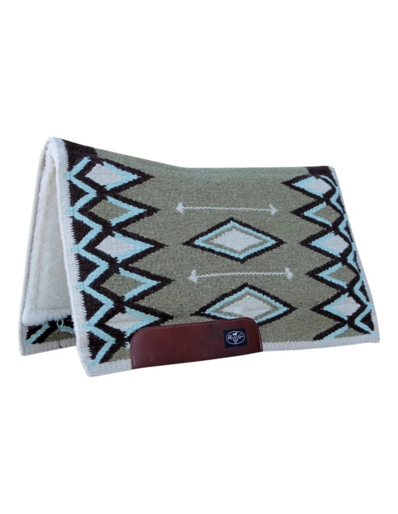 Professional's Choice Jalapeno Saddle Pad | 100% New Zealand Wool Blanket Top