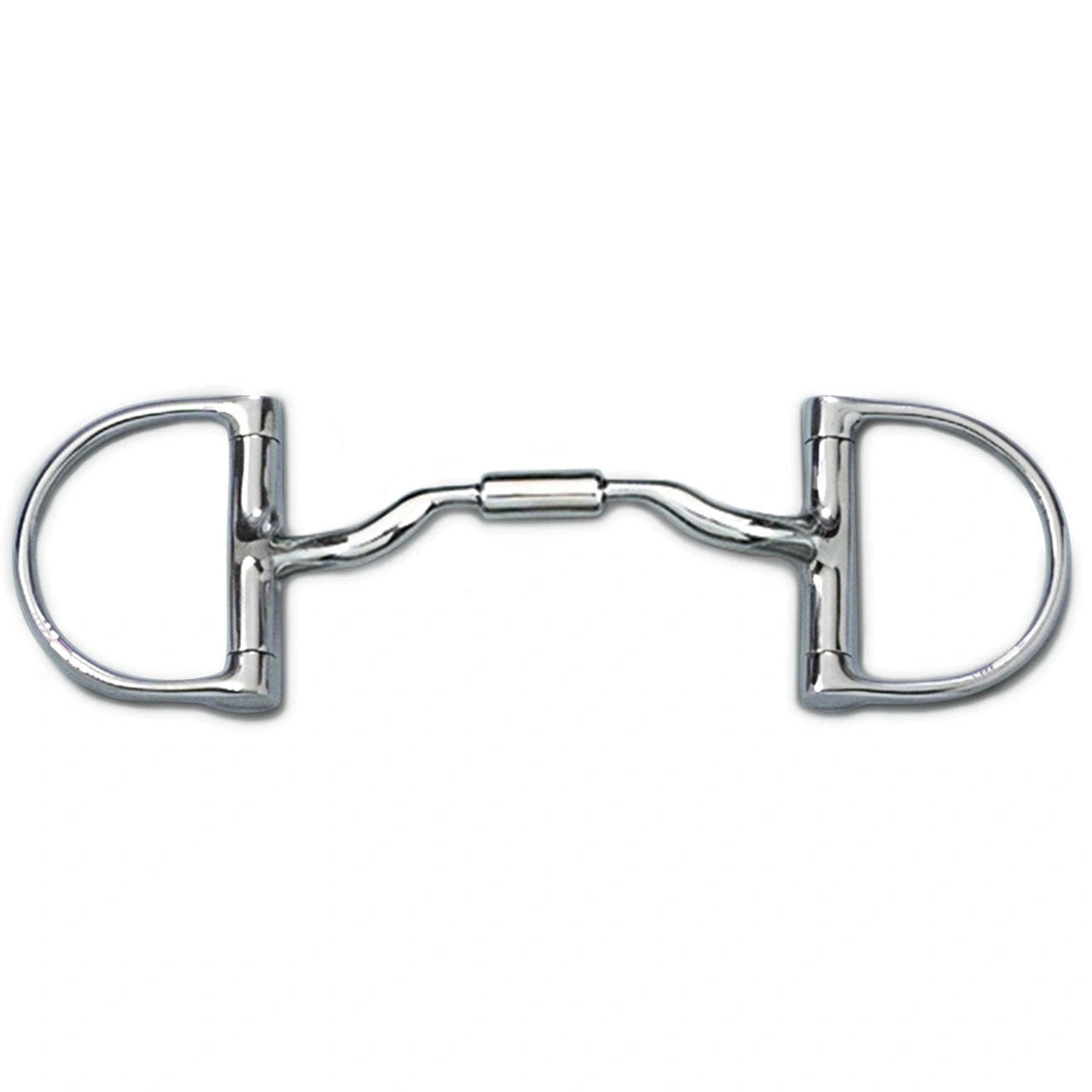 Myler English Pony Dee Without Hooks With Low Port Comfort Snaffle 4 1/4' Inch Mouth Mb 04 - Hooves and Paws