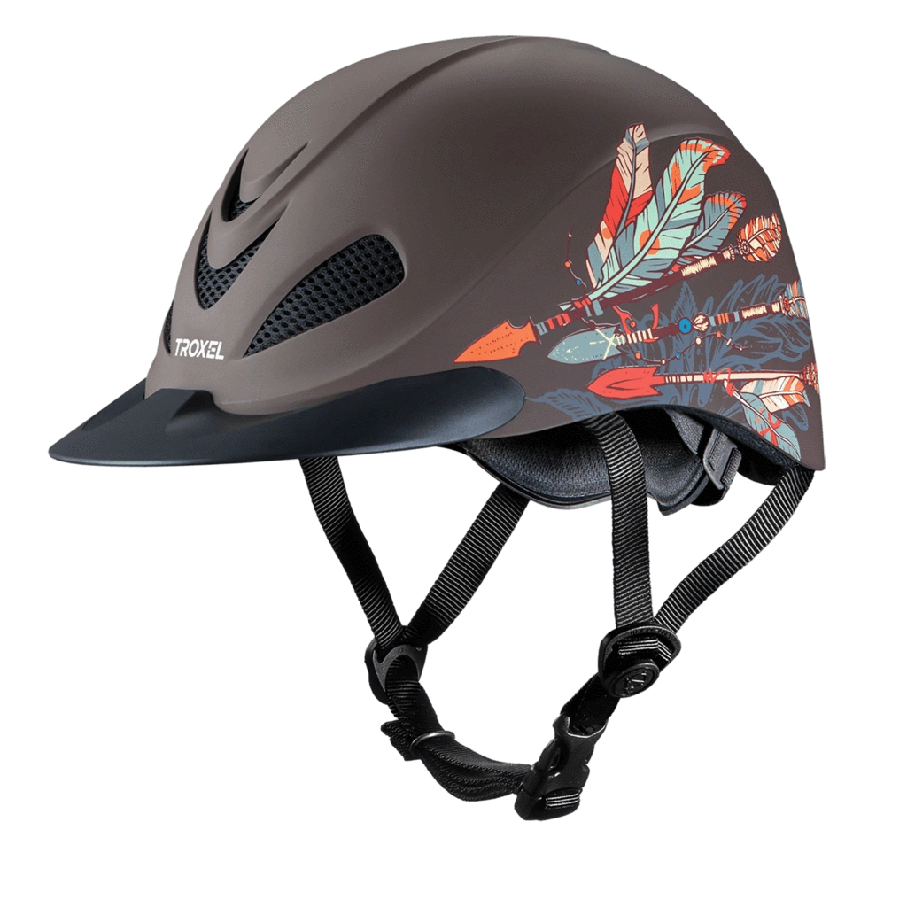Troxel Low Profile Western Safety Riding Helmet Rebel - Hooves and Paws