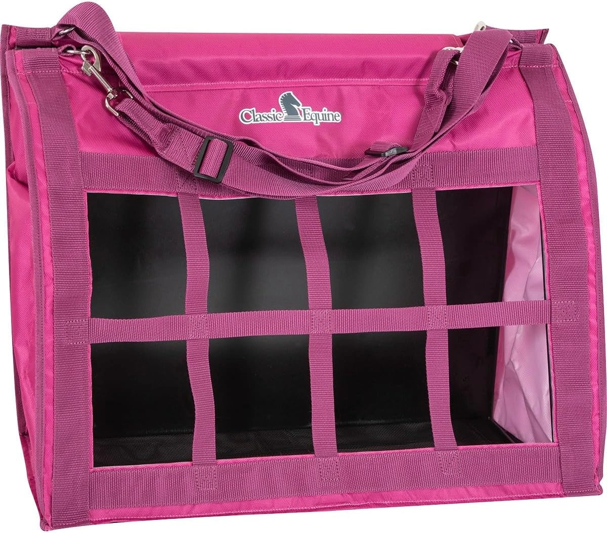 Classic Equine Topload Western Horse Hay Bag - Heavy Duty Waste-Reducing 2-3 Flake Capacity