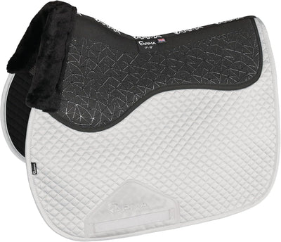 Shires ARMA Fusion Saddlecloth White 17 - 18" 1873 (Sell out) - Hooves and Paws