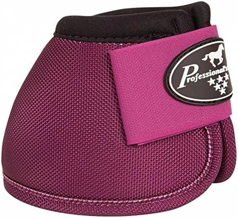 PROFESSIONAL'S Choice - Ballistic NO Turn Overreach Bell Boots Sizes (Wine, Medium)