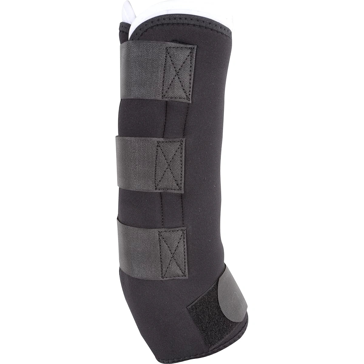 Classic Equine Quick Wraps - Neoprene Liniment & Poultice Application Bandages with Washable Terry Lining, Set of 2