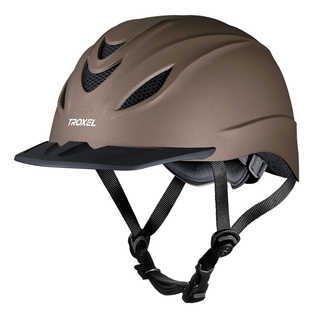 Troxel Low Profile Western Safety Riding Duratec Helmet Intrepid - Hooves and Paws