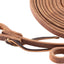Weaver Leather ProTack Oiled Split Reins - Premium Hermann Oak Harness Leather - 1/2" x 8'