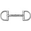 Myler Dee Without Hooks With Stainless Steel Mullen Barrel Snaffle 4 1/2 Inch Mouth Copper Inlay Pony Dee Mb 32 - Hooves and Paws