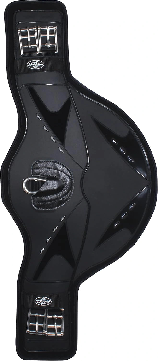 Professional's Choice Contoured Short Belly Guard Monoflap Girth CBMG - Hooves and Paws