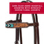Weaver Leather Turquoise Diamond Beaded Headstall - Dark Oil