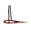 Professional's Choice Schutz Ultimate Comfort Elastic Insert Tiedown Noseband - Chocolate - 3/4" Hermann Oak Leather