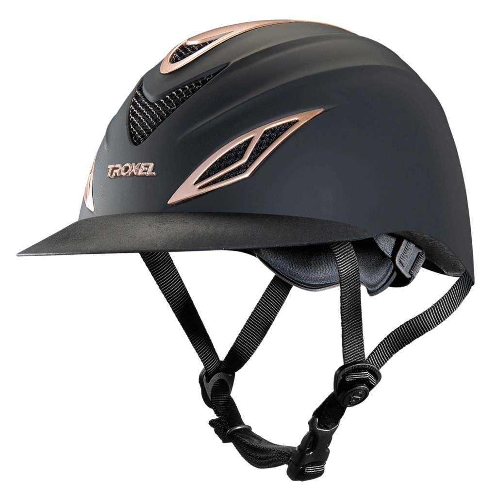 Troxel Riding Show English Helmet Avalon Horse Safety Low Profile Equine - Hooves and Paws