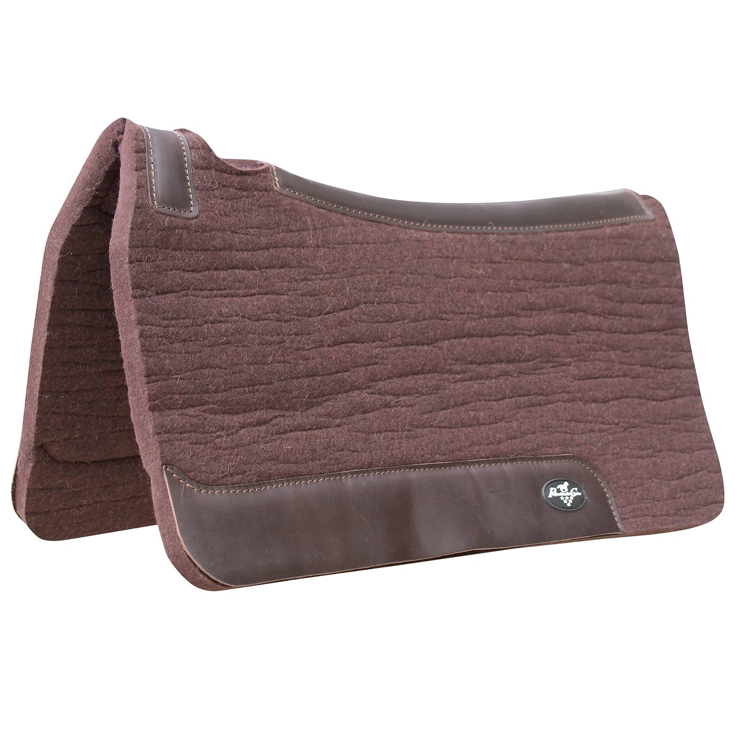 Professional's Choice 100% Wool Felt Contoured Saddle Pad - Pressure Relief & Comfort