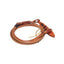 Professional's Choice Rounded Hermann Oak Harness Leather Romal Reins with Waterloops - Made in USA